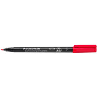 FOLIOPIS STAEDTLER LUMOCOLOR F318 CZERWONY